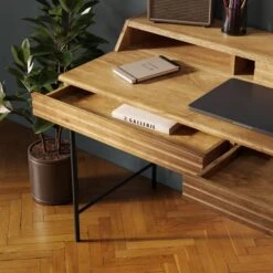 Bryant Wide Storage Desk 13 Bryant Wide Storage Desk -Habitat Store 30876458 alt03