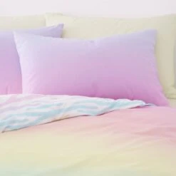Rainbow Ombre Duvet Cover And Pillowcase Set -Habitat Store 30876486 alt02