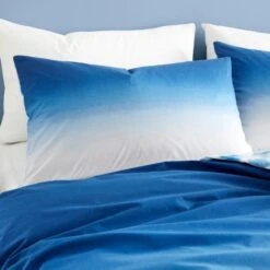 Navy Ombre Duvet Cover & Pillowcase Set 21 Navy Ombre Duvet Cover & Pillowcase Set -Habitat Store 30876495 alt01