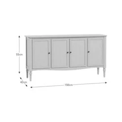 Ariella Large Sideboard, Warm Stone -Habitat Store 30876512 alt09