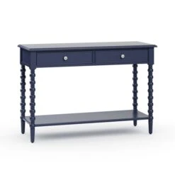 Pippin Console Table, Navy -Habitat Store 30876519 alt08