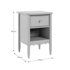 Remi 1 Drawer Bedside Table 28 Remi 1 Drawer Bedside Table -Habitat Store 30876556 alt09