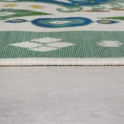 Jaipur Indoor Outdoor Traditional Runner 17 Jaipur Indoor Outdoor Traditional Runner -Habitat Store 30877405 alt03