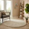 Cloud Washable Shaggy Round Rug -Habitat Store 30877515