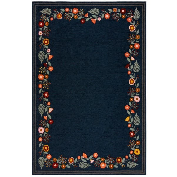 Camellia Floral Border Rug 17 Camellia Floral Border Rug - Image 15