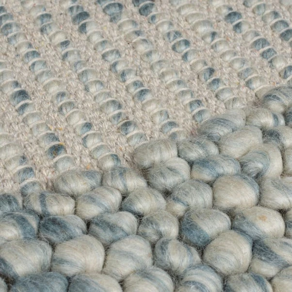 Pebble Wool Border Rug 22 Pebble Wool Border Rug - Image 20