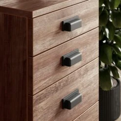 Fulton 4 Drawers Storage Unit, Pine -Habitat Store 30878037 alt02