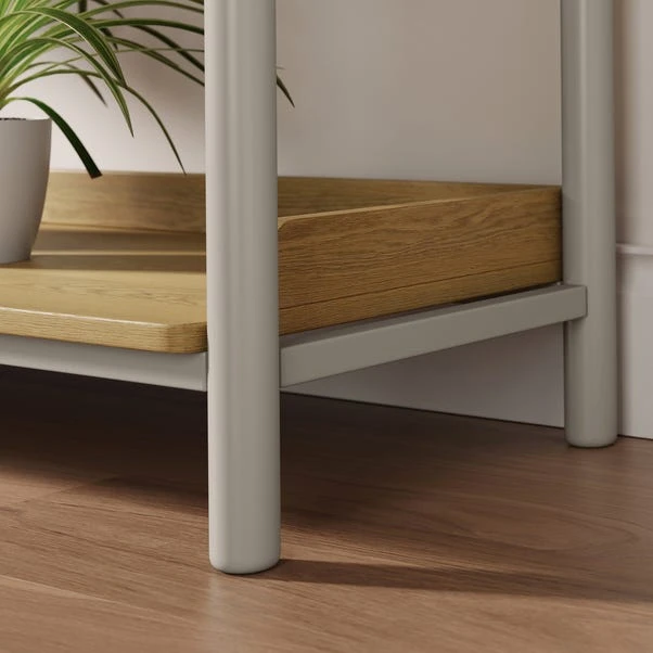 Halsey Tall Shelving Unit, Oak Effect 6 Halsey Tall Shelving Unit, Oak Effect - Image 4