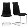 Set Of 2 Jamison Dining Chairs, Faux Leather -Habitat Store 30882337