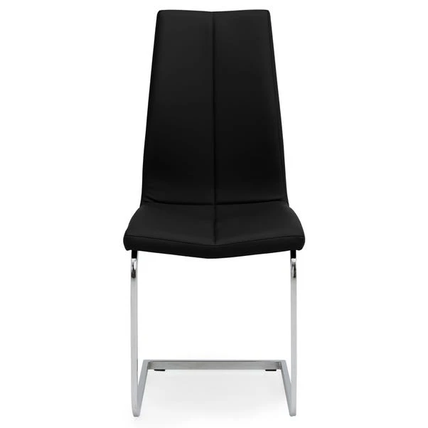 Set Of 2 Jamison Dining Chairs, Faux Leather 5 Set Of 2 Jamison Dining Chairs, Faux Leather - Image 3