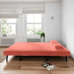 Phoebe Velvet Double Sofa Bed -Habitat Store 30882537 alt02