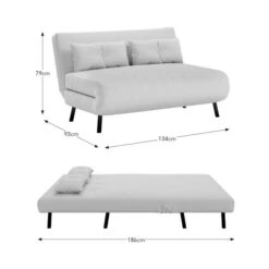 Phoebe Sherpa Double Sofa Bed -Habitat Store 30882538 alt09