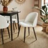 Astrid Dining Chair, Ivory Boucle 1 Astrid Dining Chair, Ivory Boucle -Habitat Store 30882611