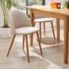 Astrid Dining Chair, Natural Fabric -Habitat Store 30882612