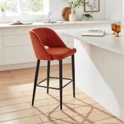 Lillia Boucle Bar Stool -Habitat Store 30882770