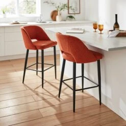 Lillia Boucle Bar Stool -Habitat Store 30882770 alt01
