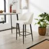 Lillia Boucle Bar Stool -Habitat Store 30882771