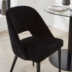 Lillia Velvet Dining Chair -Habitat Store 30882772 alt01