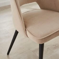 Lillia Velvet Dining Chair -Habitat Store 30882773 alt01