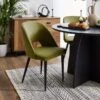 Lillia Velvet Dining Chair -Habitat Store 30882775