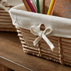 Set Of 3 Rectangle Purity Baskets 19 Set Of 3 Rectangle Purity Baskets -Habitat Store 30882784 alt01