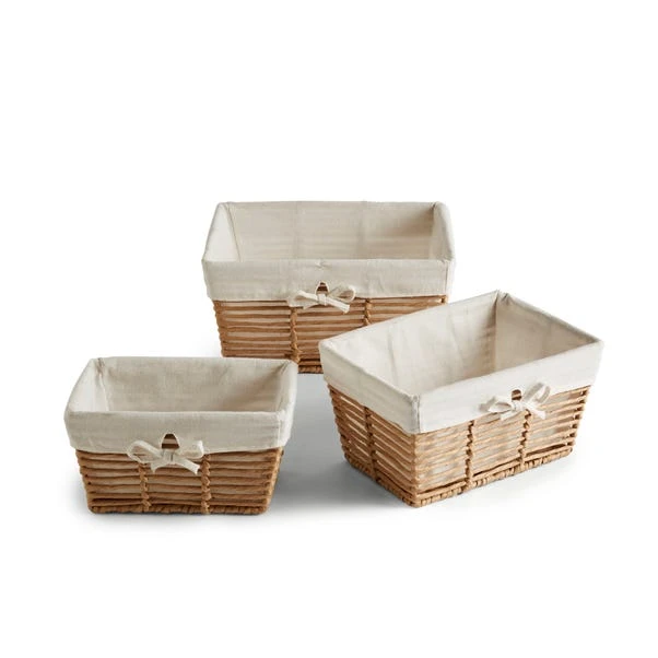 Set Of 3 Rectangle Purity Baskets 12 Set Of 3 Rectangle Purity Baskets - Image 10
