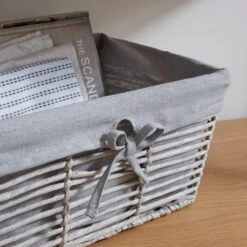 Set Of 3 Rectangle Purity Baskets 16 Set Of 3 Rectangle Purity Baskets -Habitat Store 30882785 alt01