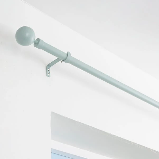 Oslo Extendable Metal Eyelet Curtain Pole 3 Oslo Extendable Metal Eyelet Curtain Pole