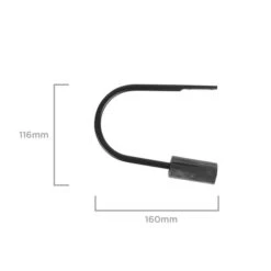 Marble Matt Black Curtain Holdbacks -Habitat Store 30883344 alt09