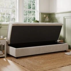 Emery Squish Soft Chenille Clic Clac Storage Sofa Bed -Habitat Store 30885316 alt04