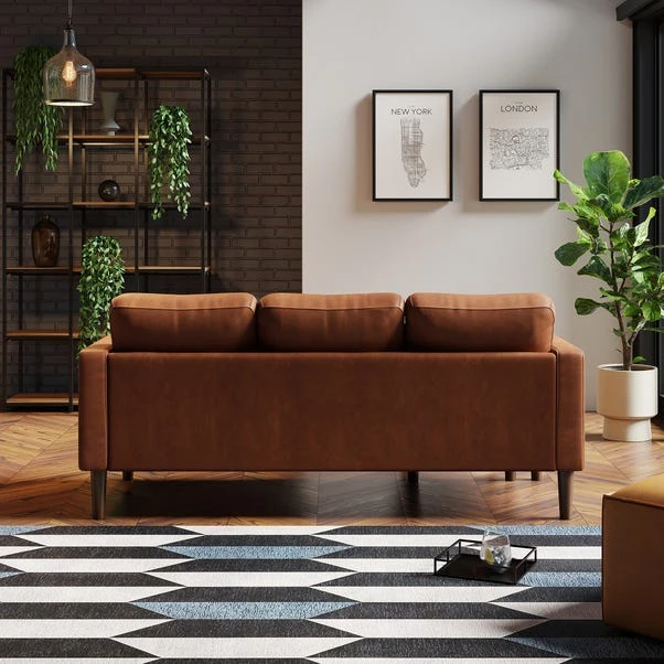 Jacob Faux Leather Compact Corner Chaise Sofa 4 Jacob Faux Leather Compact Corner Chaise Sofa - Image 2