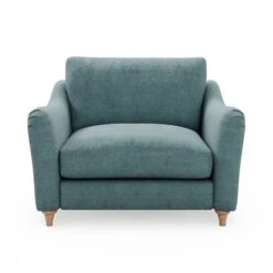 Hattie Tonal Plush Chenille Snuggle Sofa 41 Hattie Tonal Plush Chenille Snuggle Sofa -Habitat Store 30886151 alt01