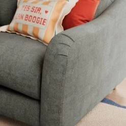 Hattie Tonal Plush Chenille Snuggle Sofa 36 Hattie Tonal Plush Chenille Snuggle Sofa -Habitat Store 30886159 alt05