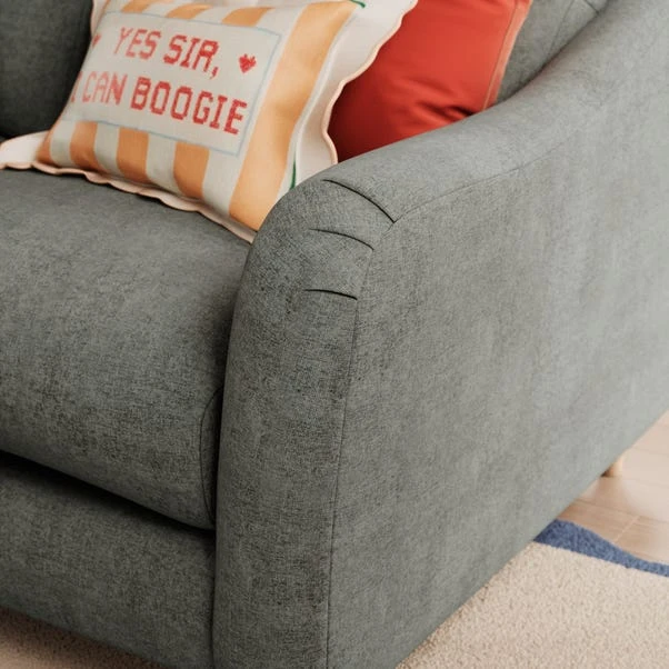 Hattie Tonal Plush Chenille Snuggle Sofa 17 Hattie Tonal Plush Chenille Snuggle Sofa - Image 15