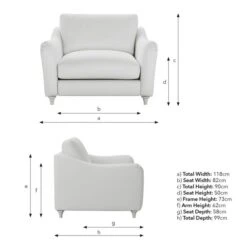 Hattie Tonal Plush Chenille Snuggle Sofa 30 Hattie Tonal Plush Chenille Snuggle Sofa -Habitat Store 30886187 alt09