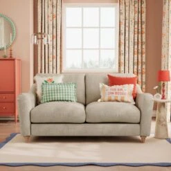 Hattie Tonal Plush Chenille 2 Seater Sofa 31 Hattie Tonal Plush Chenille 2 Seater Sofa -Habitat Store 30886188