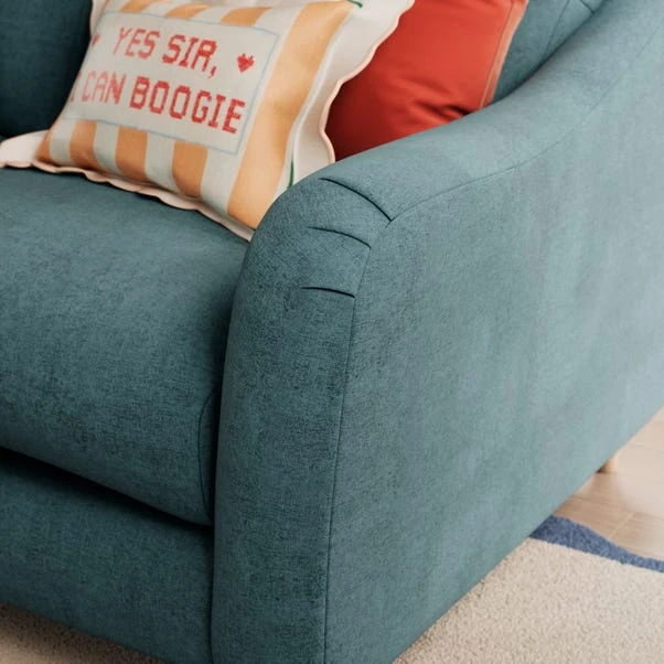 Hattie Tonal Plush Chenille 2 Seater Sofa 8 Hattie Tonal Plush Chenille 2 Seater Sofa - Image 6