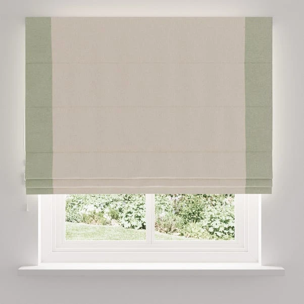 Luna Bordered Blackout Roman Blind 19 Luna Bordered Blackout Roman Blind - Image 17