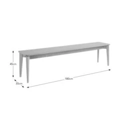 Hudson 2-3 Seater Dining Bench -Habitat Store 30888473 alt09