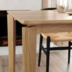 Hudson 6-8 Seater Rectangular Extendable Dining Table, Oak 25 Hudson 6-8 Seater Rectangular Extendable Dining Table, Oak -Habitat Store 30888475 alt04