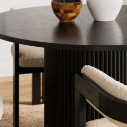 Amari 4 Seater Round Dining Table -Habitat Store 30888611 alt01