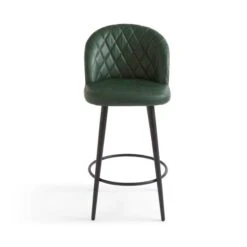 Astrid Bar Stool, Faux Leather -Habitat Store 30888788 alt04