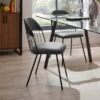 Marcela Set Of 2 Chairs, Faux Leather -Habitat Store 30888791