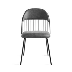 Marcela Set Of 2 Chairs, Faux Leather -Habitat Store 30888791 alt05