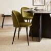 Astrid Dining Chair, Velvet -Habitat Store 30888812