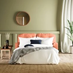 Martha Vintage Velvet 2 Seater Sofa Bed -Habitat Store 30888934