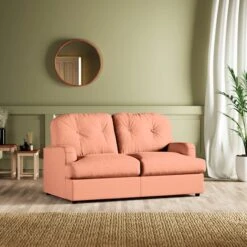 Martha Vintage Velvet 2 Seater Sofa Bed -Habitat Store 30888934 alt02