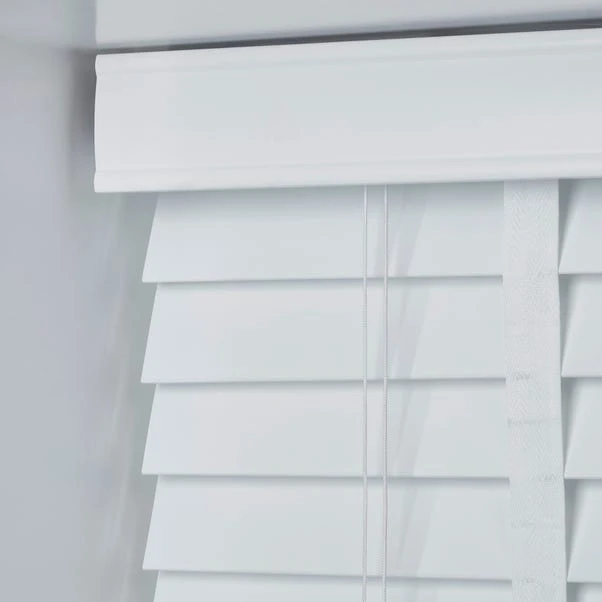 White Fauxwood 50mm Taped Venetian Blind 17 White Fauxwood 50mm Taped Venetian Blind - Image 15