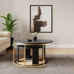 Georgi Nest Of Coffee Tables 24 Georgi Nest Of Coffee Tables -Habitat Store 30889317 alt01