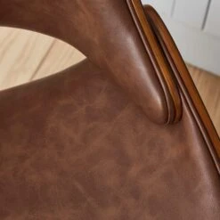 Trento Adjustable Height Bar Stool, Faux Leather -Habitat Store 30889917 alt03